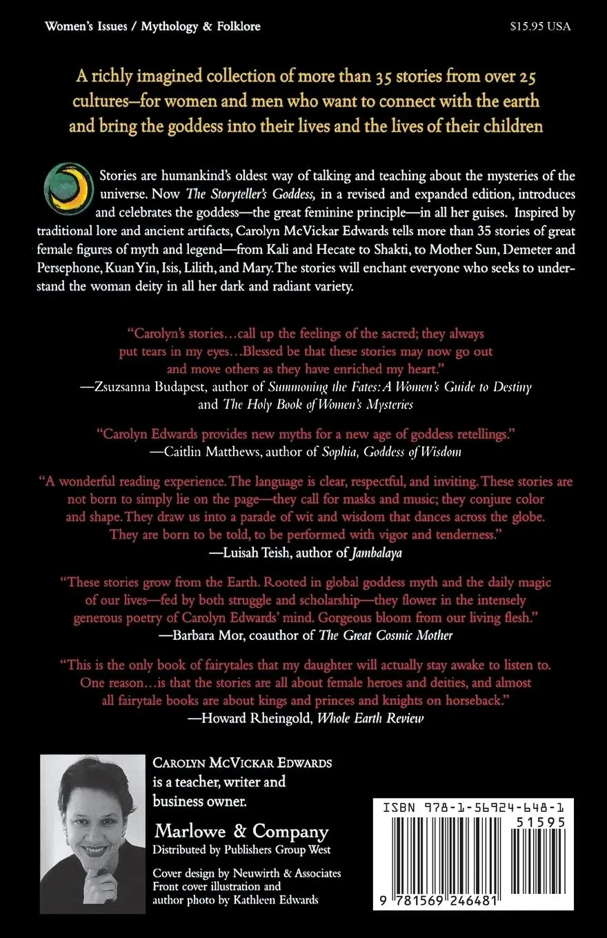 Rückseite: 9781569246481 | The Storyteller's Goddess | Carolyn McVickar Edwards | Taschenbuch