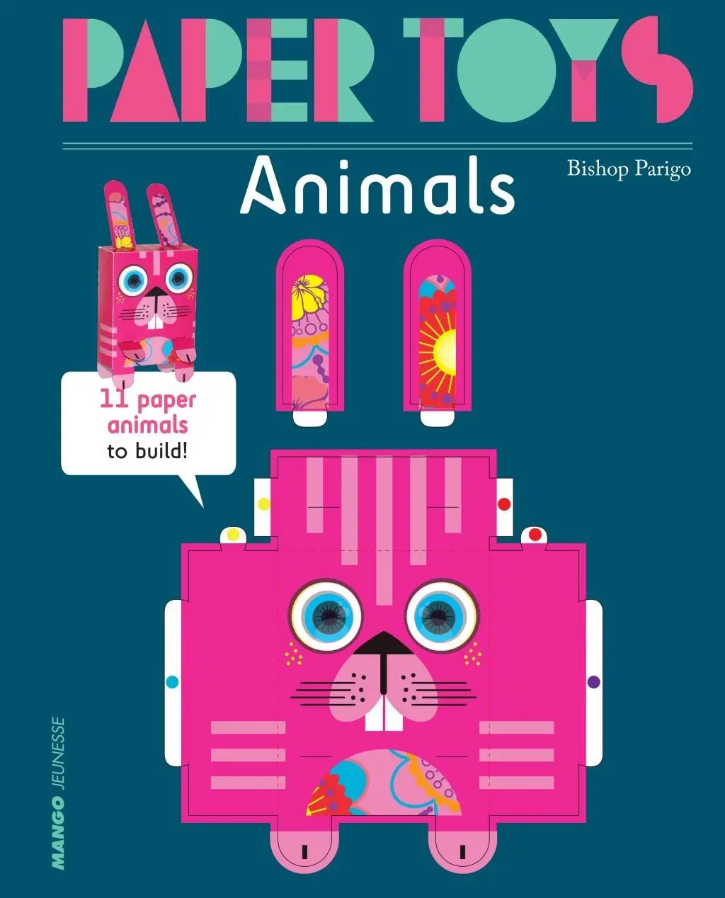 Cover: 9781584236481 | Paper Toys: Animals | 11 Paper Animals to Build | Bishop Parigo | Buch