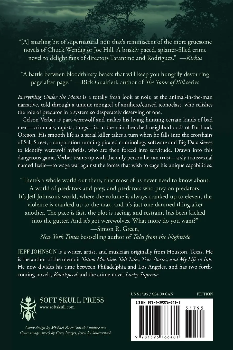 Rückseite: 9781593766481 | Everything Under the Moon | A Novel | Jeff Johnson | Taschenbuch