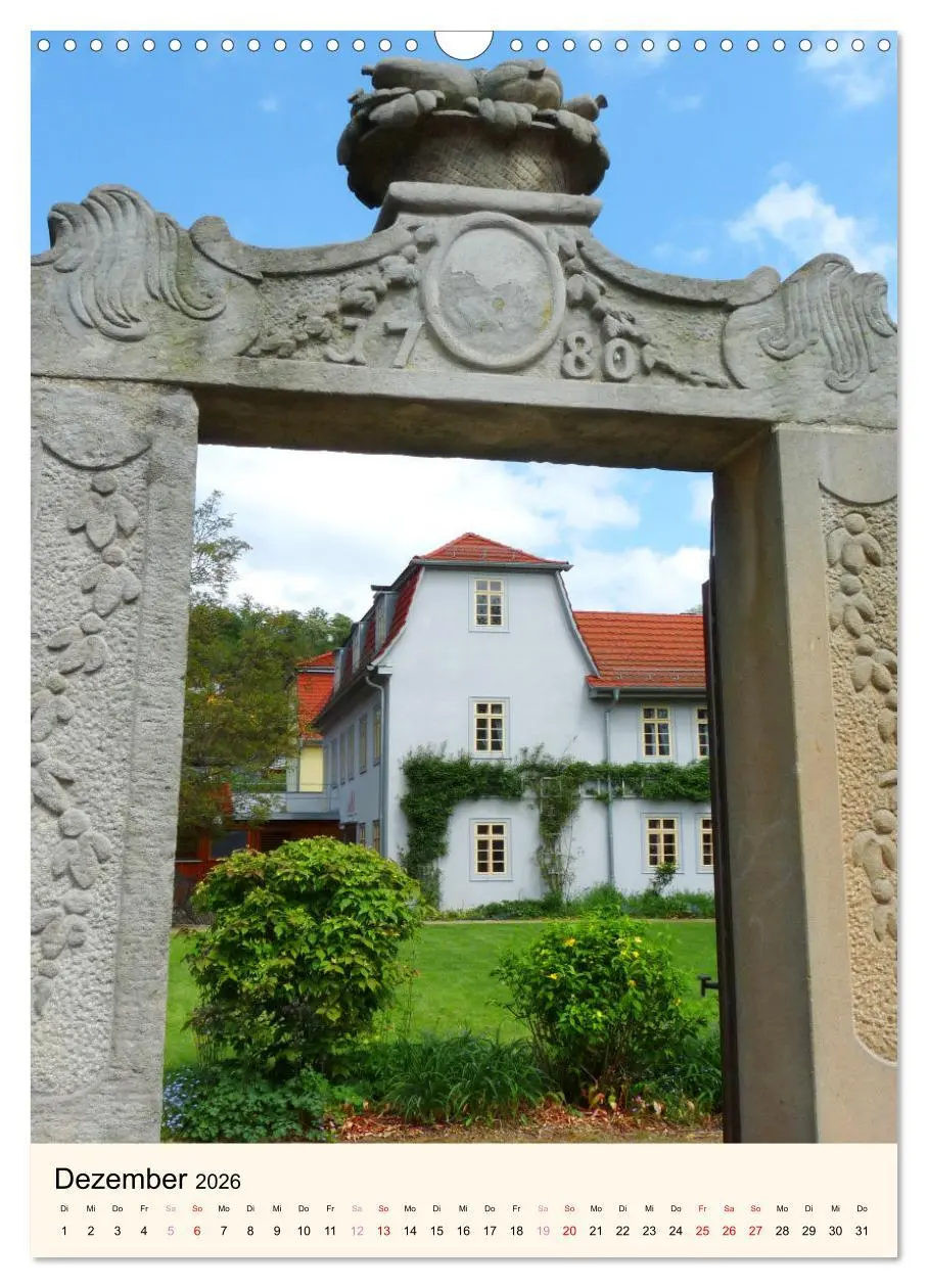 Bild: 9783457246481 | Rudolstadt - Ein Spaziergang (Wandkalender 2026 DIN A3 hoch),...