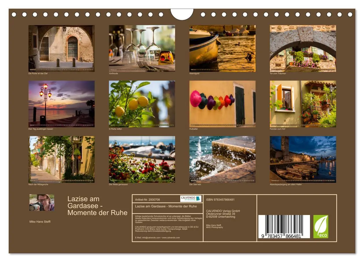 Bild: 9783457866481 | Lazise am Gardasee - Momente der Ruhe (Wandkalender 2026 DIN A4...