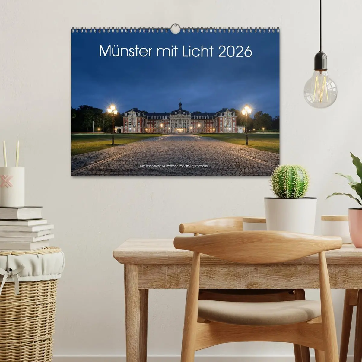 Bild: 9783457936481 | Münster mit Licht (Wandkalender 2026 DIN A3 quer), CALVENDO...