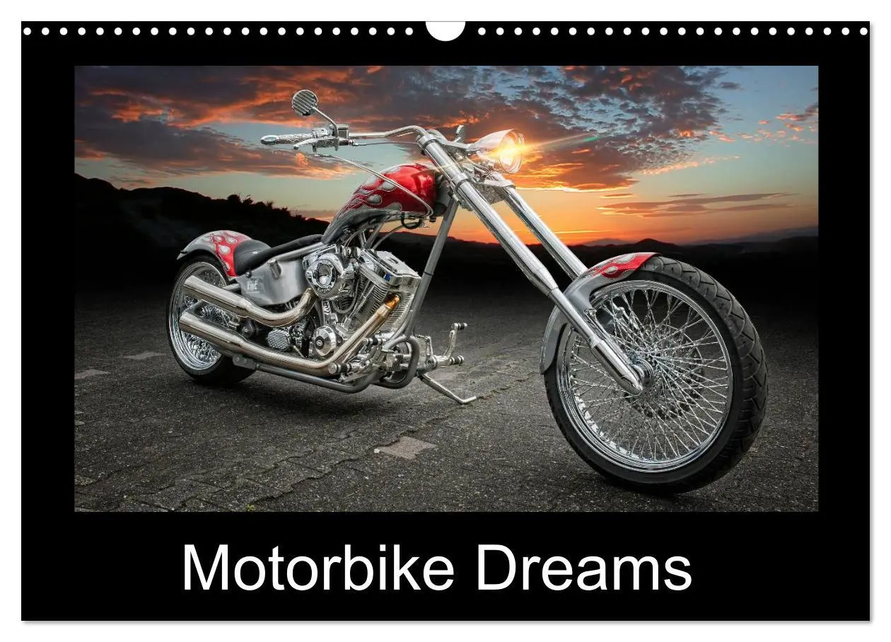 Cover: 9783516576481 | Motorbike Dreams (Wall Calendar 2026 DIN A3 landscape), CALVENDO 12...