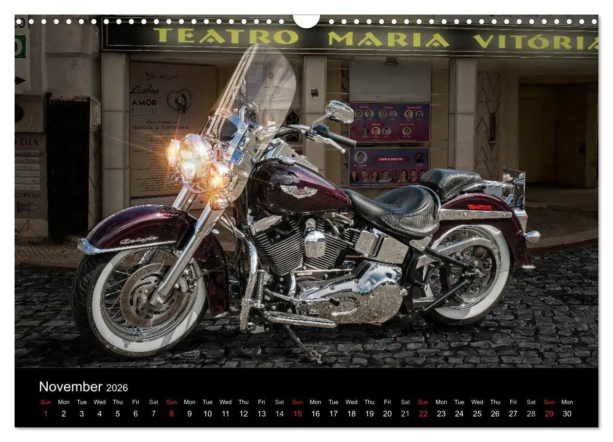 Bild: 9783516576481 | Motorbike Dreams (Wall Calendar 2026 DIN A3 landscape), CALVENDO 12...