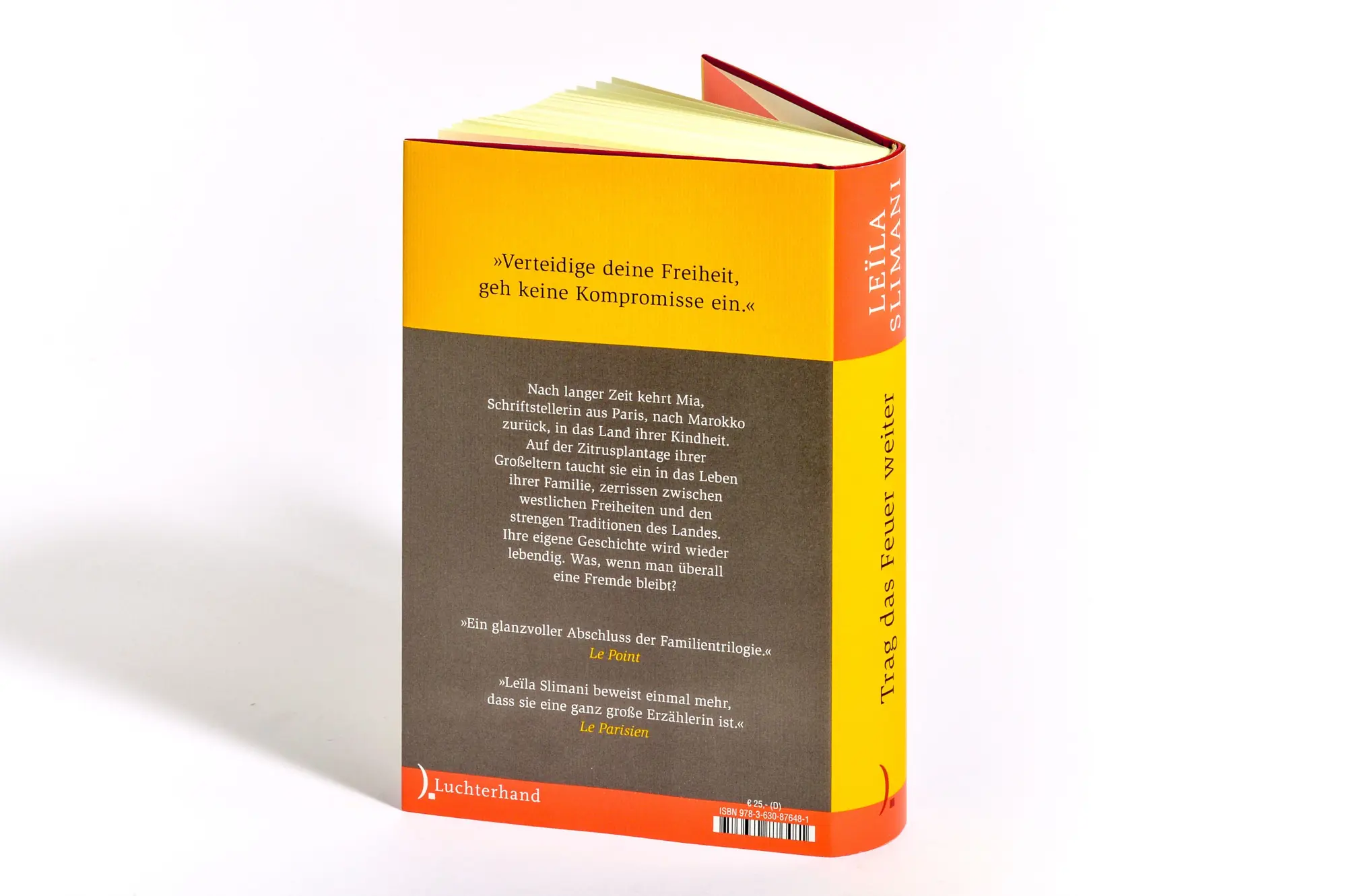 Bild: 9783630876481 | Trag das Feuer weiter | Leïla Slimani | Buch | 448 S. | Deutsch | 2026