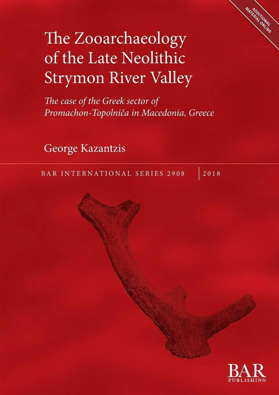 Cover: 9781407316581 | The Zooarchaeology of the Late Neolithic Strymon River Valley | Buch