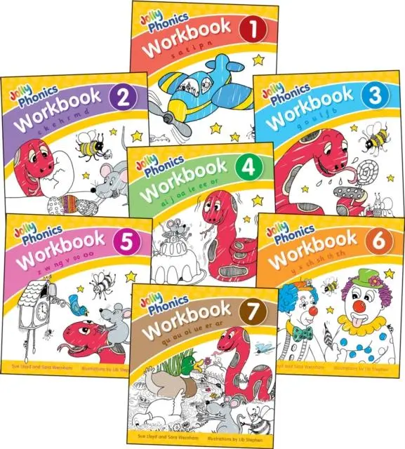 Cover: 9781844146581 | Jolly Phonics Workbooks 1-7 | Sara Wernham (u. a.) | Taschenbuch