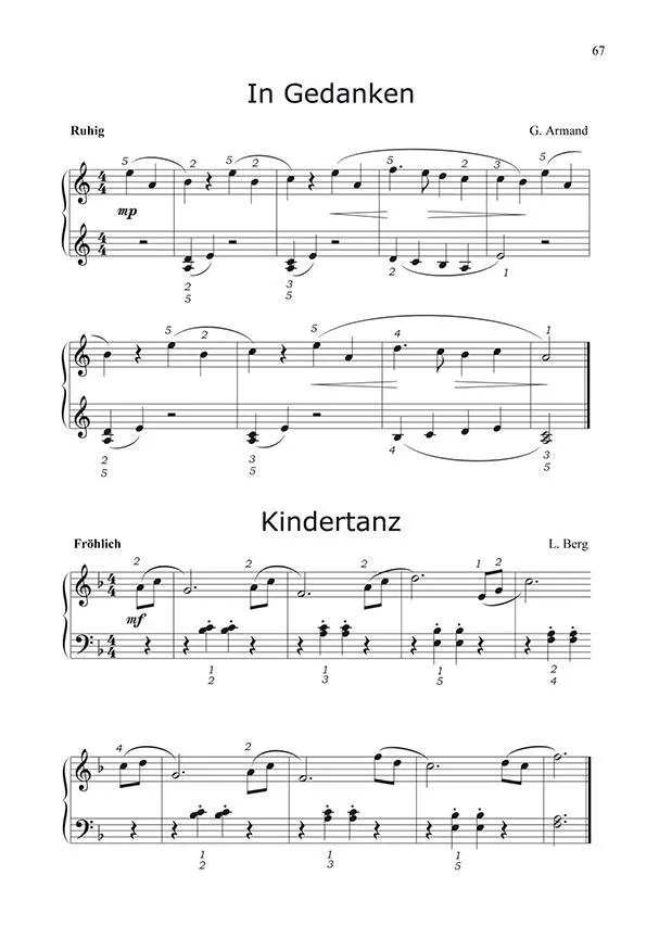 Bild: 9783000436581 | Klavierschule für Kinder, Band 1 | Linda Berg | Broschüre | Deutsch
