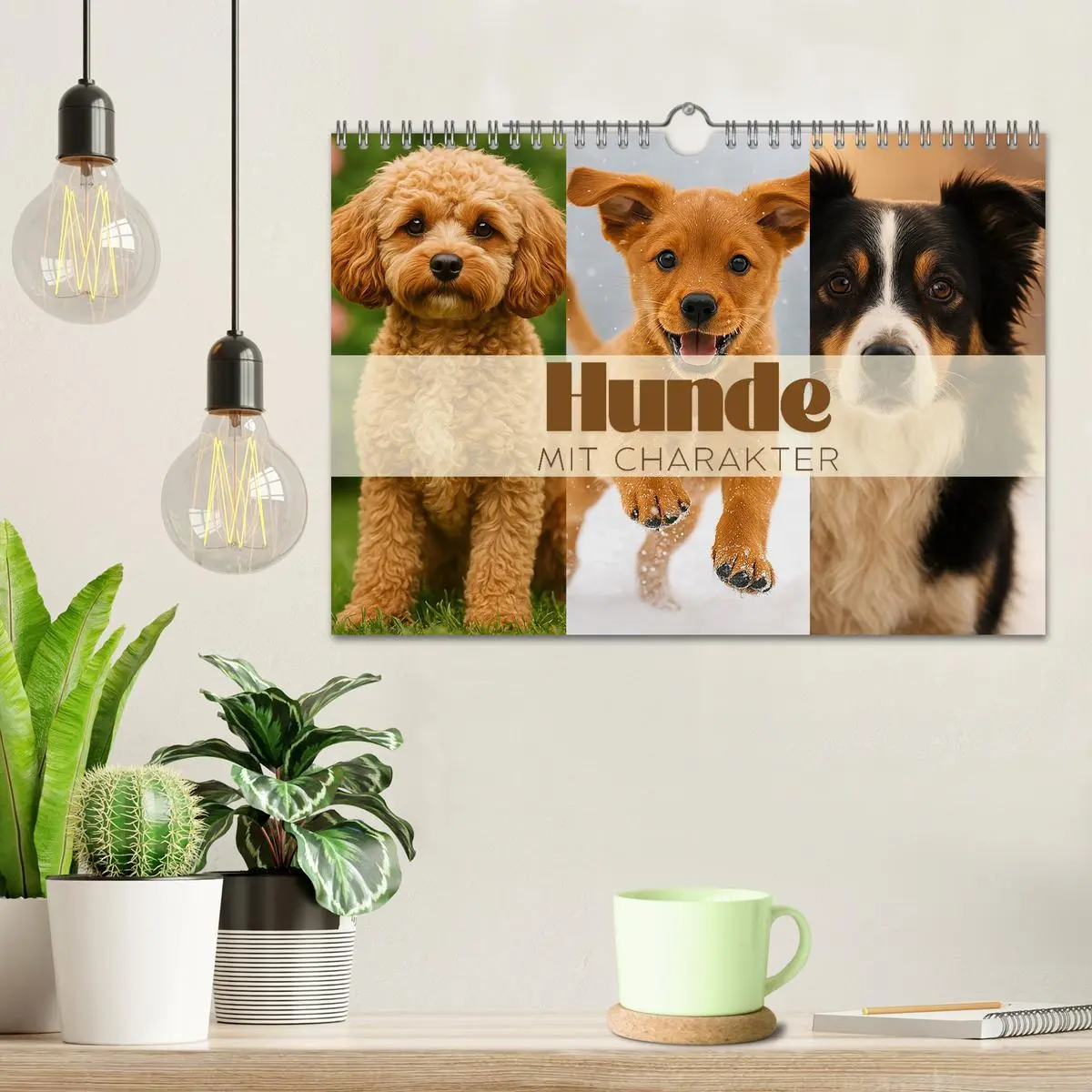 Bild: 9783516636581 | Hunde mit Charakter (Wandkalender 2026 DIN A4 quer), CALVENDO...