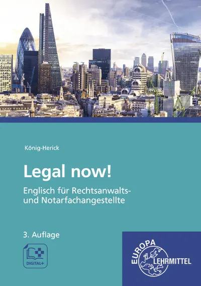 Cover: 9783808546581 | Legal now! | Englisch für Rechtsanwalts- und Notarfachangestellte