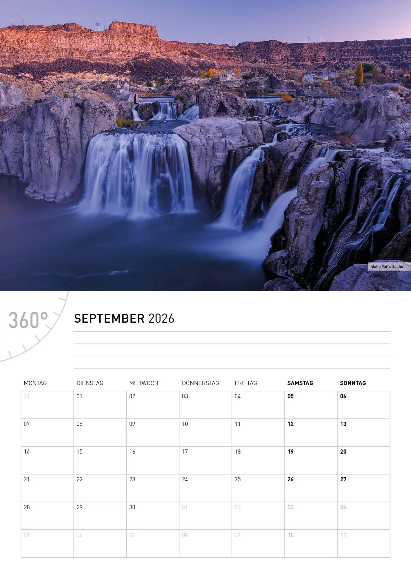 Bild: 9783968556581 | USA Broschürenkalender 2026 | Christian Heeb | Kalender | 28 S. | 2026