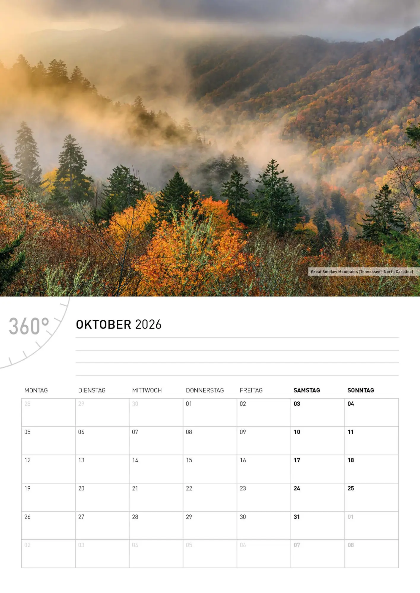 Bild: 9783968556581 | USA Broschürenkalender 2026 | Christian Heeb | Kalender | 28 S. | 2026