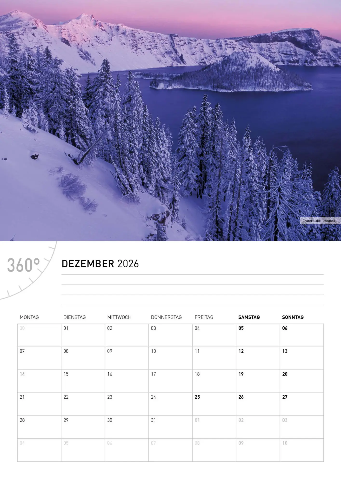 Bild: 9783968556581 | USA Broschürenkalender 2026 | Christian Heeb | Kalender | 28 S. | 2026