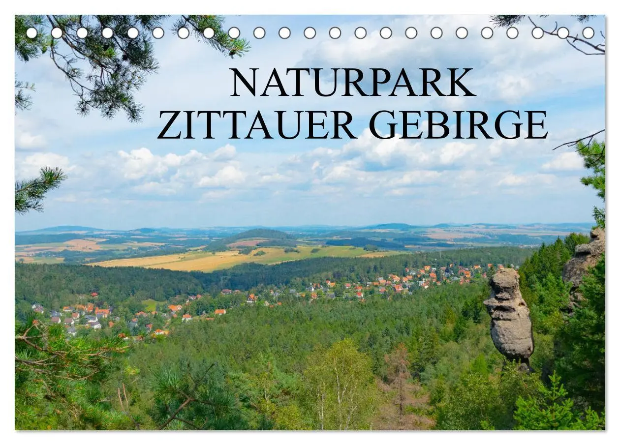 Cover: 9783457776681 | Naturpark Zittauer Gebirge (Tischkalender 2026 DIN A5 quer),...