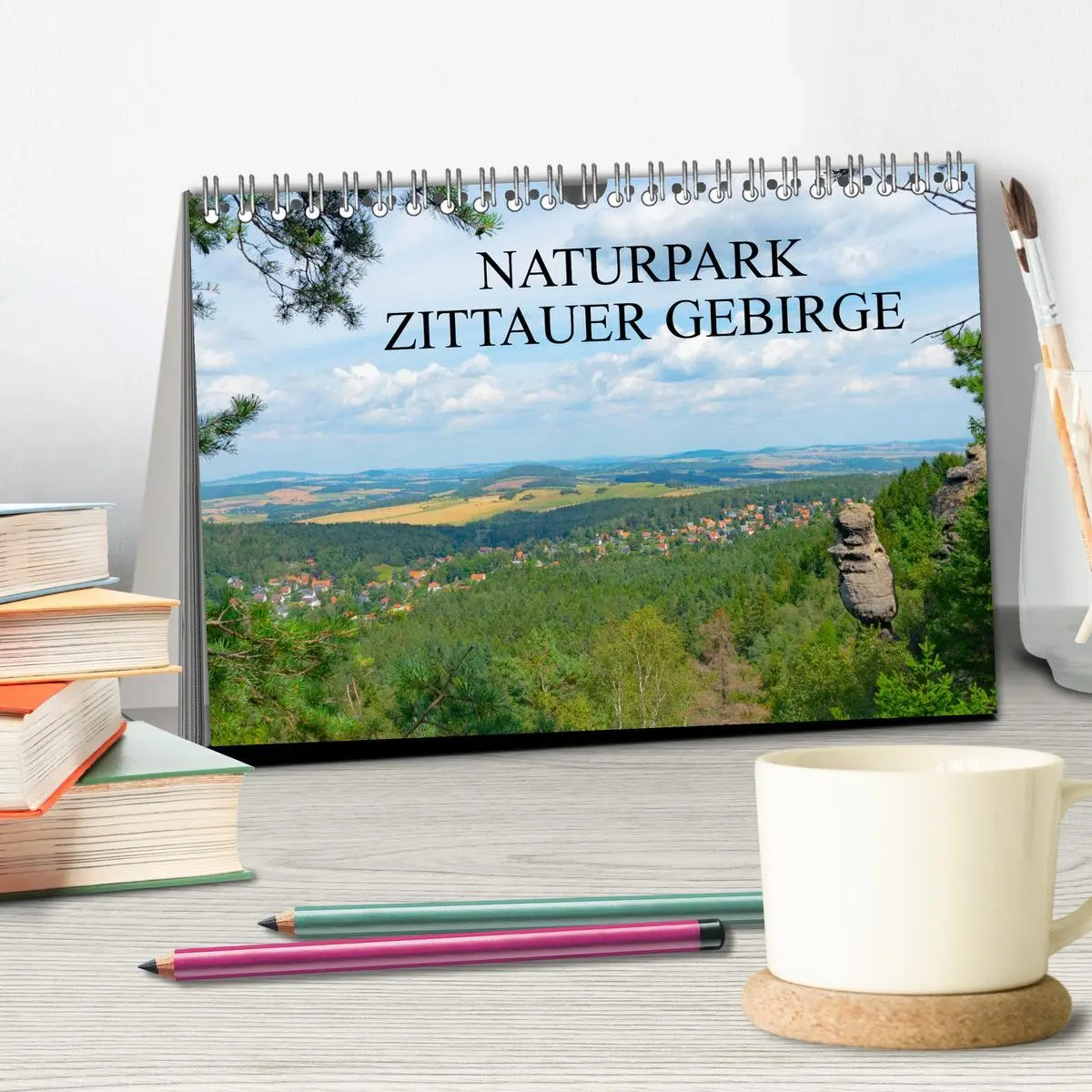 Bild: 9783457776681 | Naturpark Zittauer Gebirge (Tischkalender 2026 DIN A5 quer),...