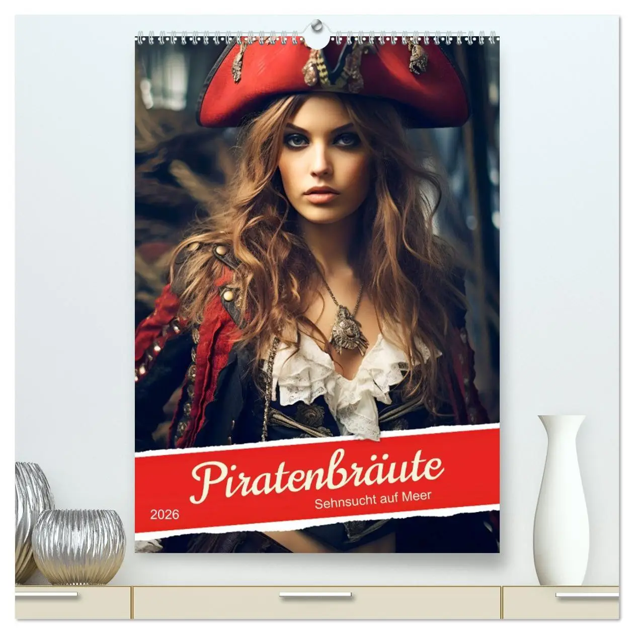 Cover: 9783516316681 | Piratenbräute Sehnsucht auf Meer (hochwertiger Premium Wandkalender...