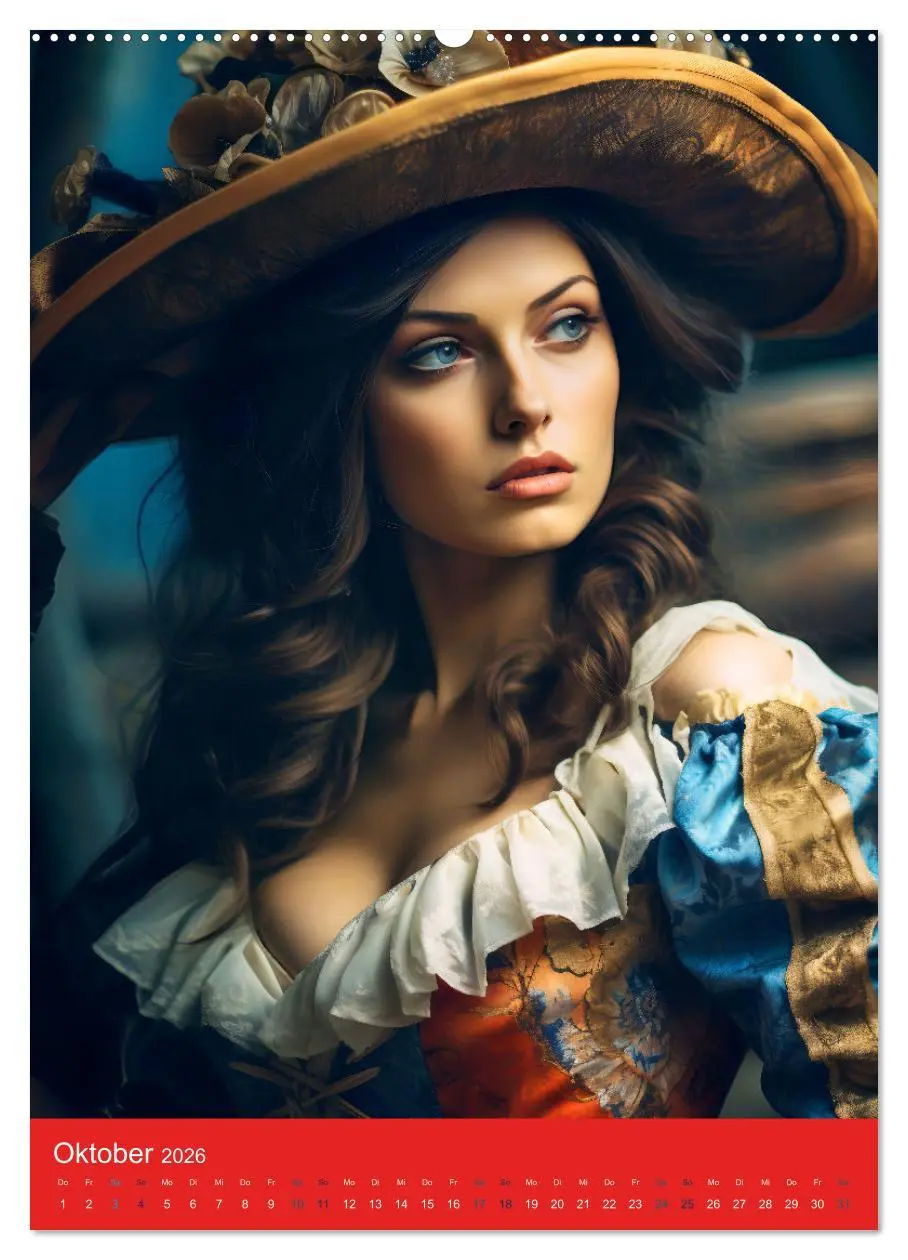 Bild: 9783516316681 | Piratenbräute Sehnsucht auf Meer (hochwertiger Premium Wandkalender...