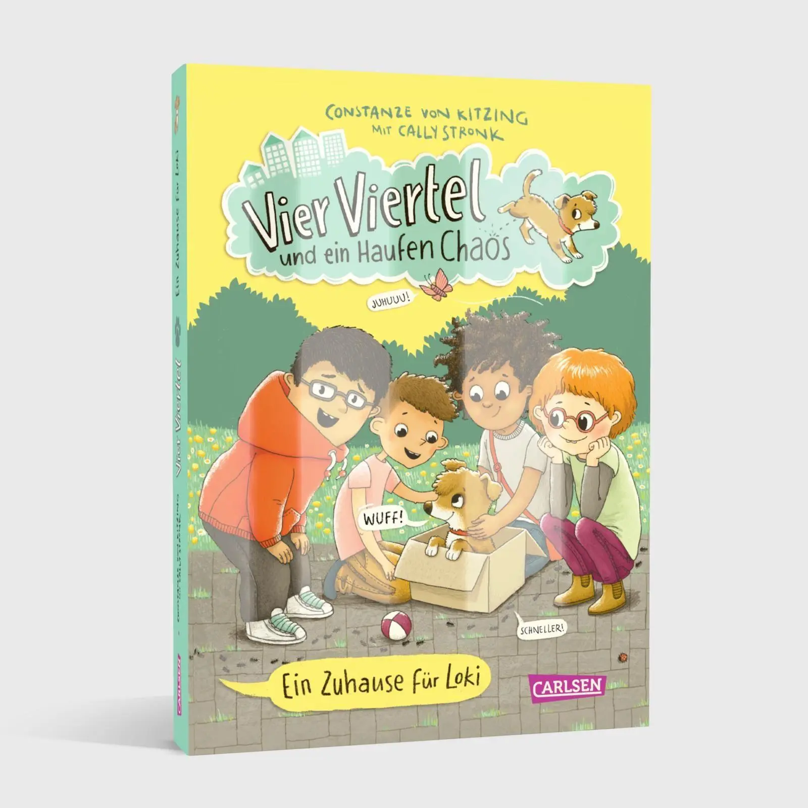 Bild: 9783551656681 | Vier Viertel und ein Haufen Chaos 1: Ein Zuhause für Loki | Buch