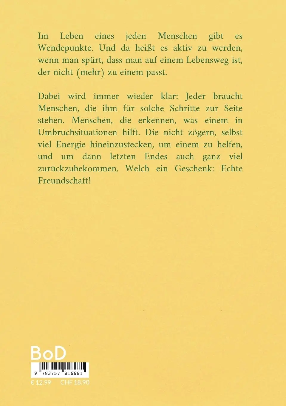 Rückseite: 9783757816681 | Wandern auf anderen Wegen | Heidi Stadler | Taschenbuch | 276 S.