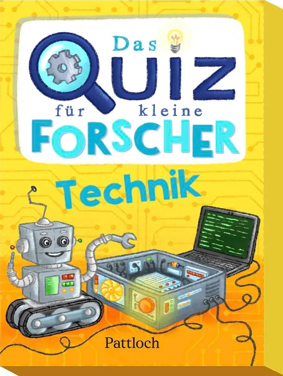 Cover: 4260308346781 | Das Quiz für kleine Forscher - Technik | Klara Wiesel | Spiel | 51 S.