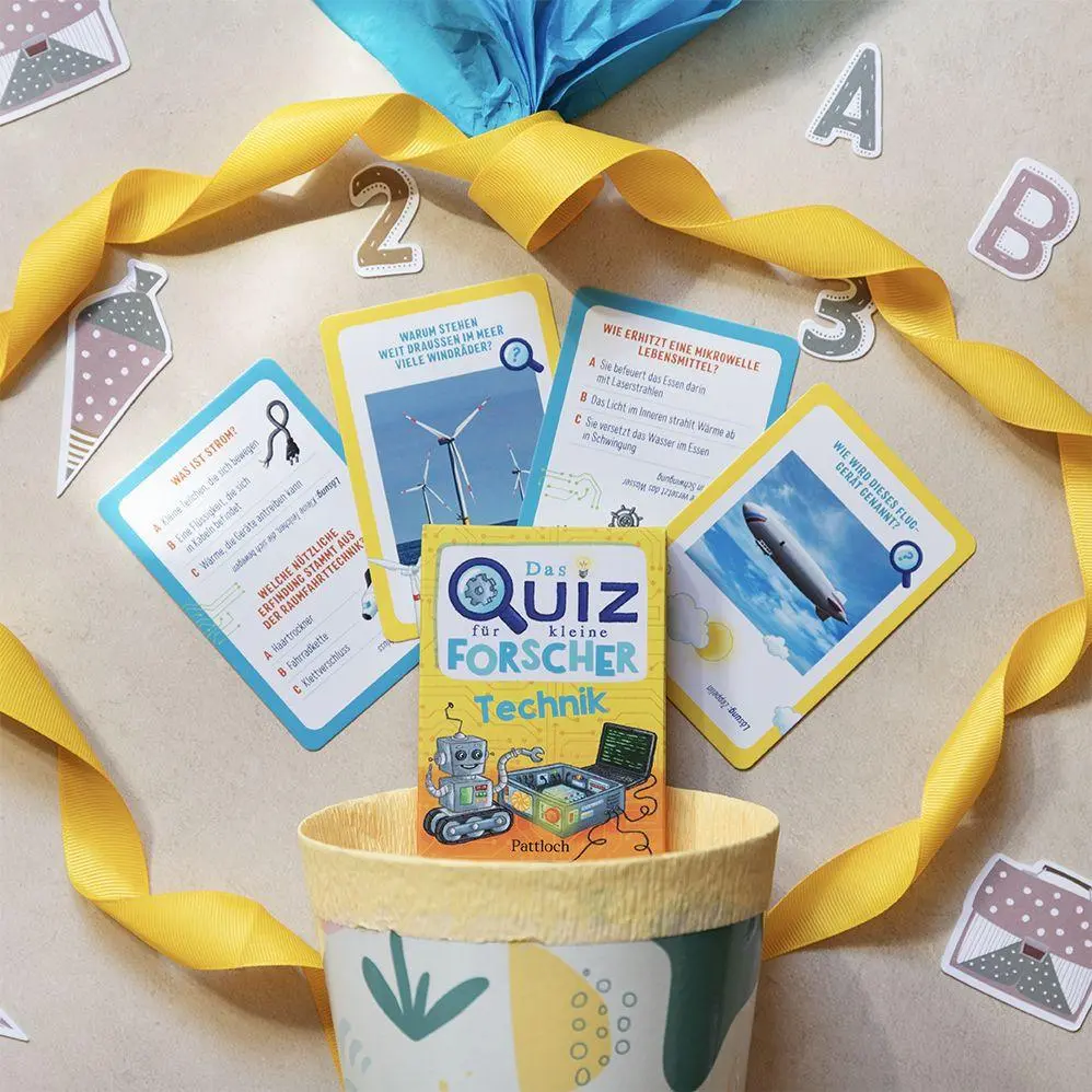 Bild: 4260308346781 | Das Quiz für kleine Forscher - Technik | Klara Wiesel | Spiel | 51 S.