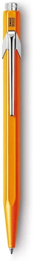 Caran dAche Kugelschreiber 849 POPLINE orange fluo