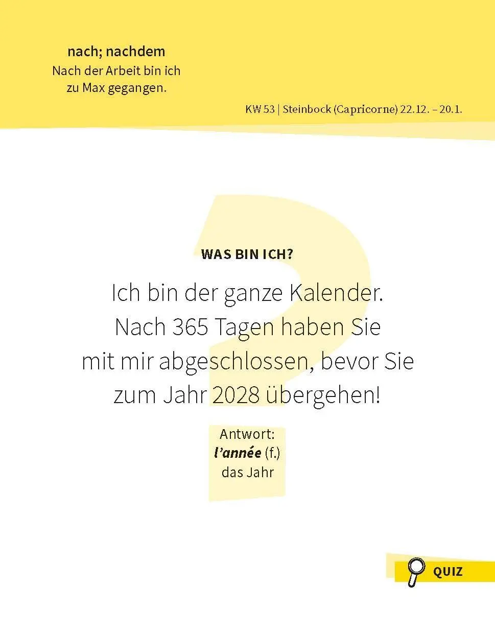Bild: 9783125636781 | Langenscheidt Sprachkalender Französisch 2027 | Tagesabreißkalender