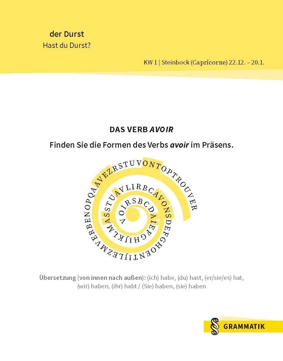 Bild: 9783125636781 | Langenscheidt Sprachkalender Französisch 2027 | Tagesabreißkalender