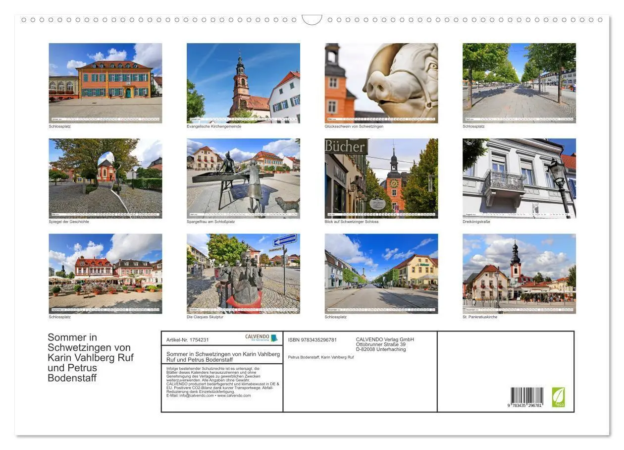 Bild: 9783435296781 | Sommer in Schwetzingen von Karin Vahlberg Ruf und Petrus Bodenstaff...
