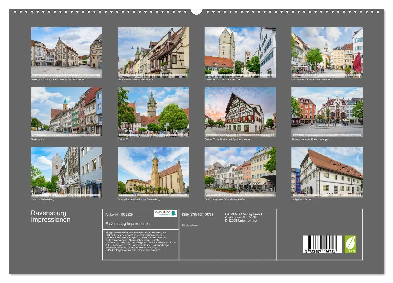 Bild: 9783457456781 | Ravensburg Impressionen (hochwertiger Premium Wandkalender 2026 DIN...