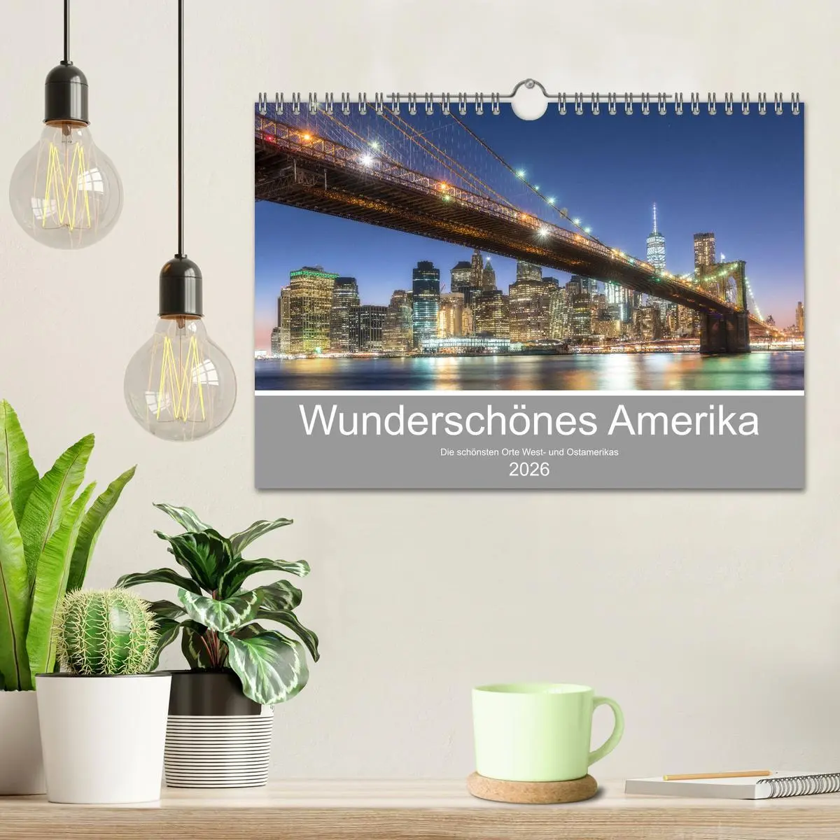 Bild: 9783457836781 | Wunderschönes Amerika (Wandkalender 2026 DIN A4 quer), CALVENDO...