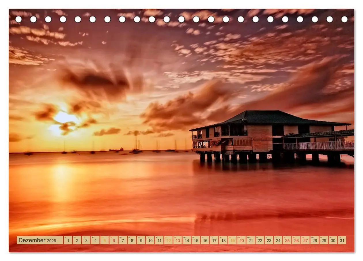 Bild: 9783457906781 | Die kleinen Antillen - Barbados (Tischkalender 2026 DIN A5 quer),...