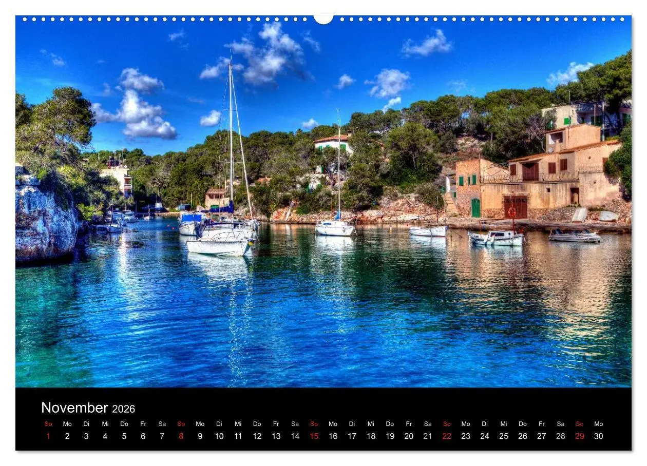 Bild: 9783516166781 | Mallorca 2026 - Einblicke (Wandkalender 2026 DIN A2 quer), CALVENDO...