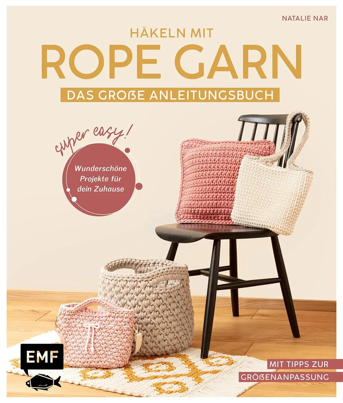 Cover: 9783745926781 | Häkeln mit Rope-Garn super easy - Das große Anleitungsbuch mit...