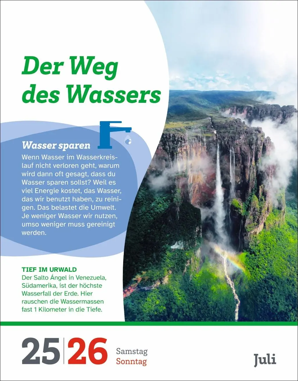 Bild: 9783840036781 | WAS IST WAS Der Kalender Tagesabreißkalender 2026 - Kinderkalender