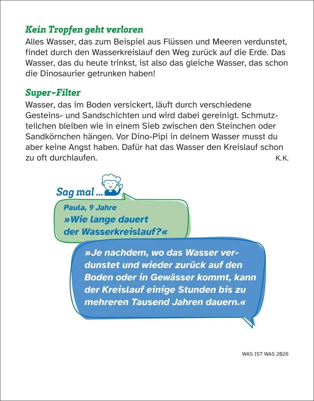 Bild: 9783840036781 | WAS IST WAS Der Kalender Tagesabreißkalender 2026 - Kinderkalender