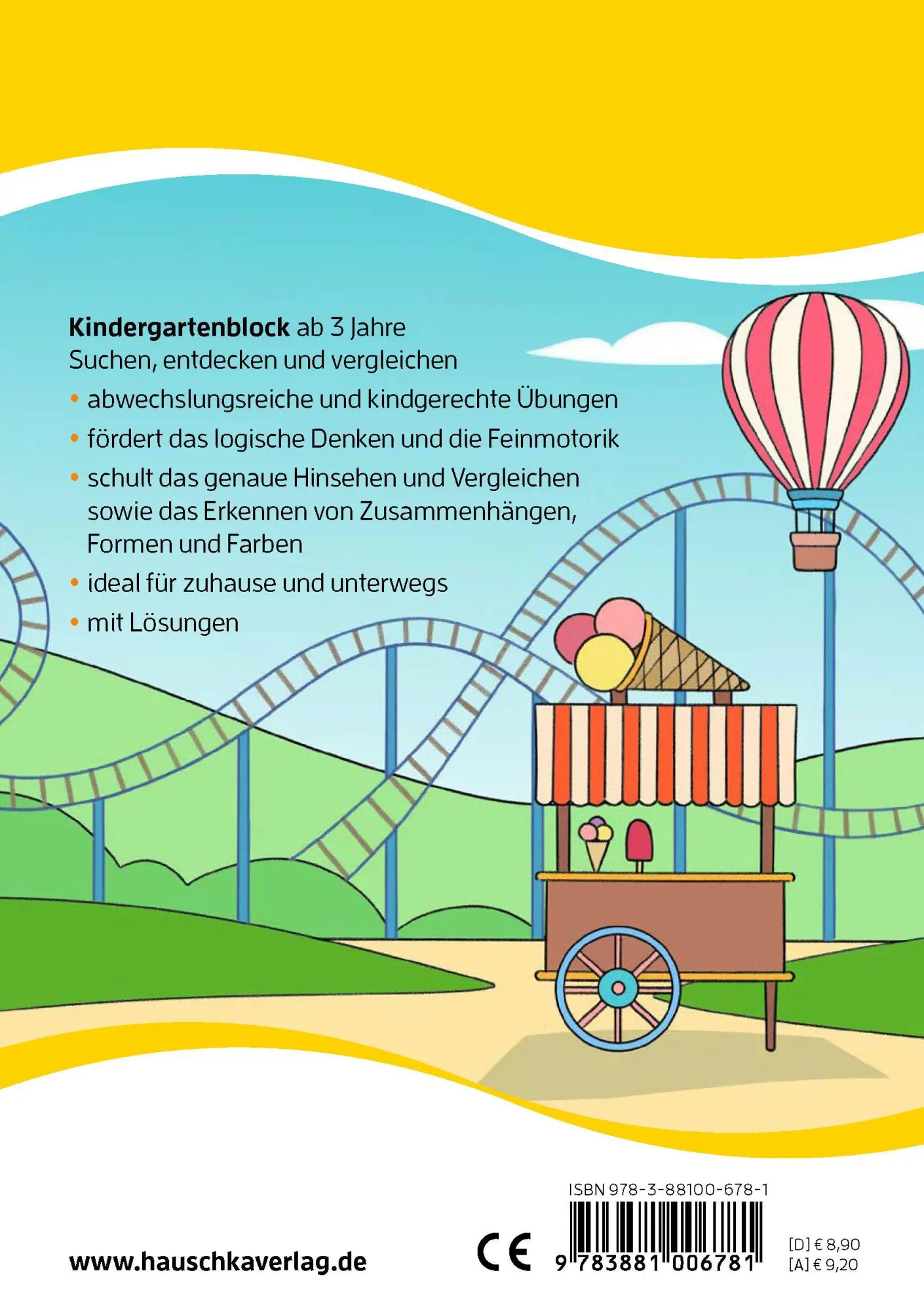 Bild: 9783881006781 | Kindergartenblock ab 3 Jahre - Suchen, entdecken und vergleichen