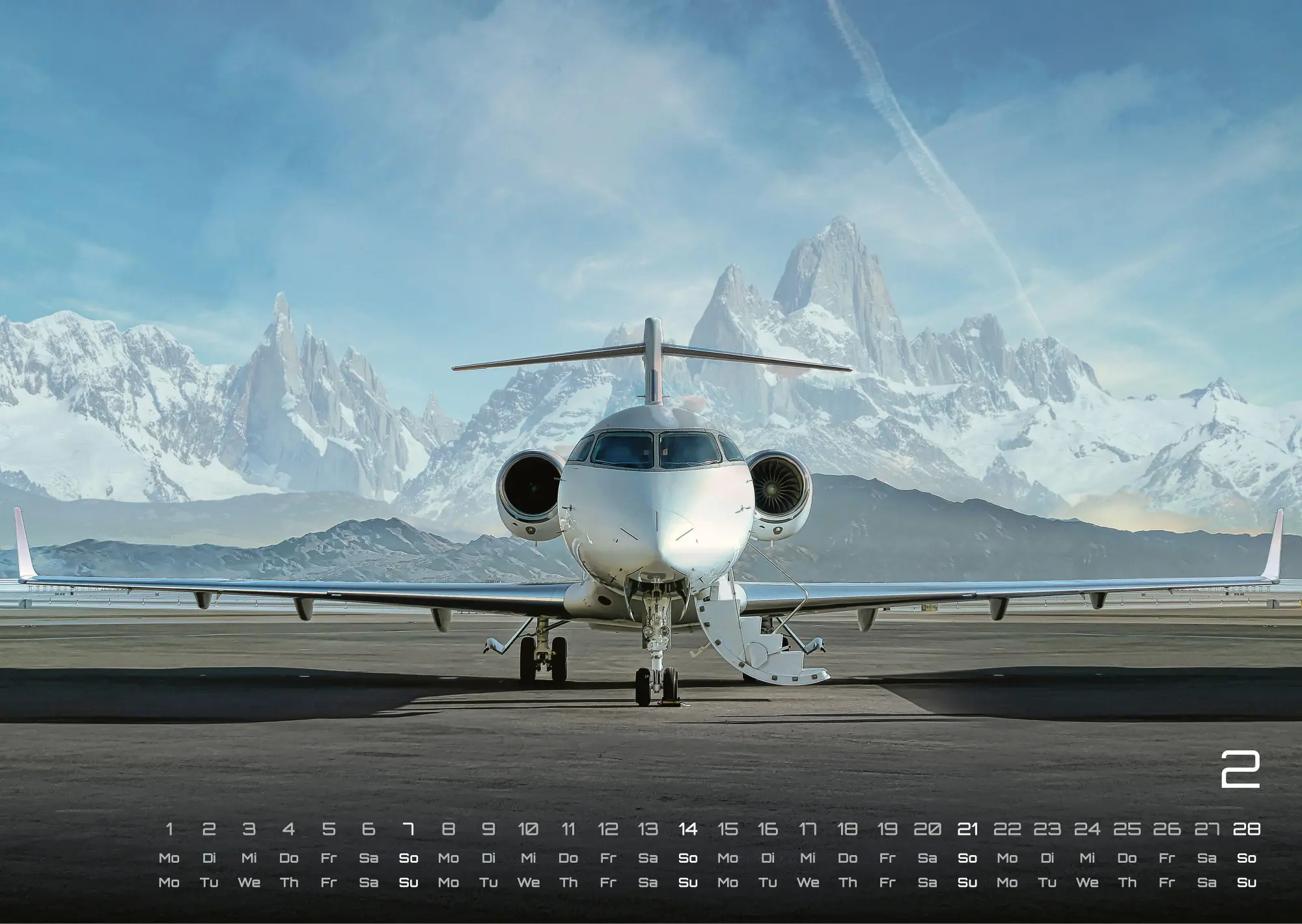 Bild: 9783986736781 | Planes - Über den Wolken - Flugzeuge - 2027 - Kalender DIN A3 | de