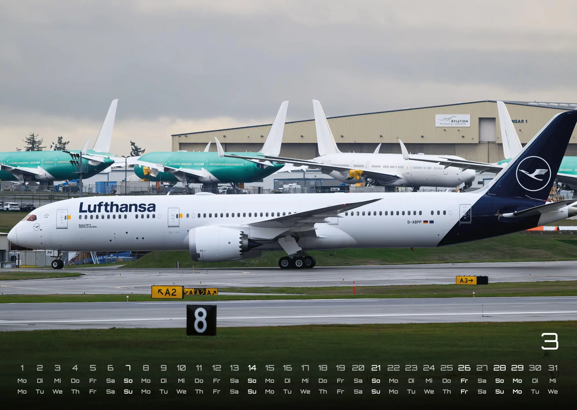 Bild: 9783986736781 | Planes - Über den Wolken - Flugzeuge - 2027 - Kalender DIN A3 | de