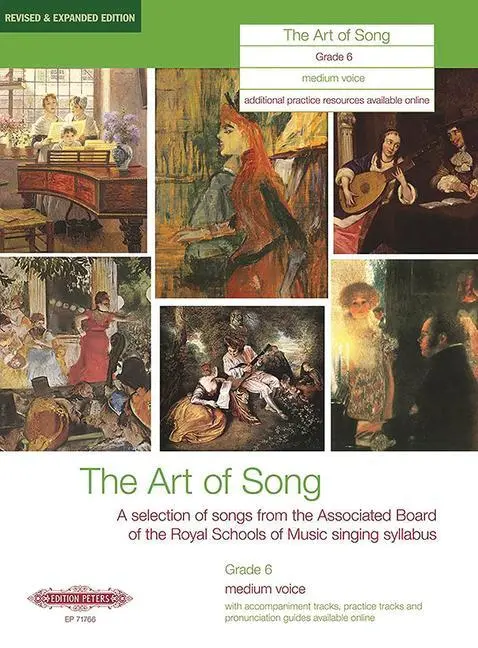 Cover: 9790577086781 | The Art of Song: Selected Songs, Grade 6, mittlere Stimme | VARIOUS