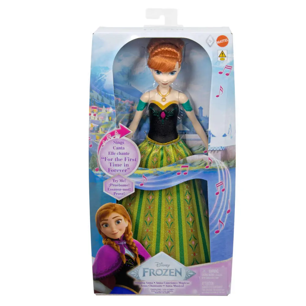 Cover: 194735286881 | Disney Die Eiskönigin Singende Puppe Anna (D, I, E, F) | Blister