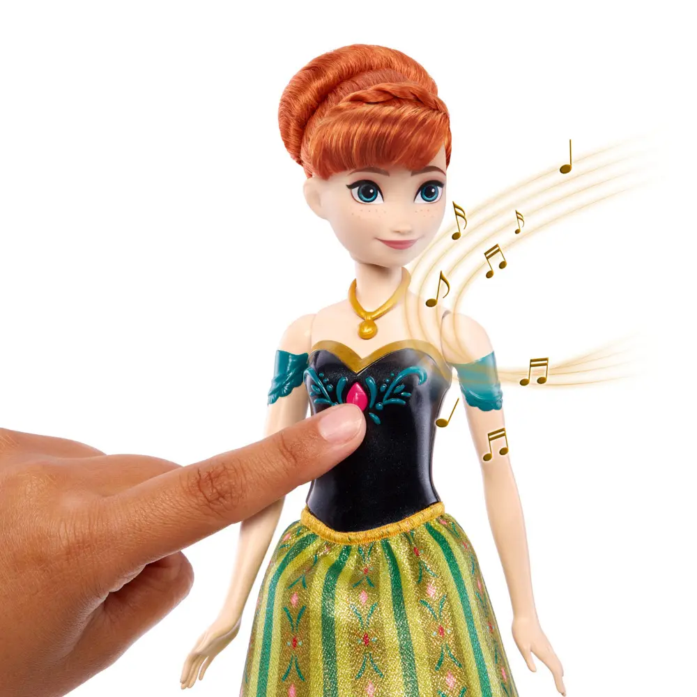 Bild: 194735286881 | Disney Die Eiskönigin Singende Puppe Anna (D, I, E, F) | Blister
