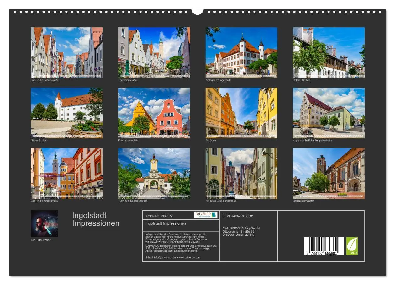 Bild: 9783457686881 | Ingolstadt Impressionen (hochwertiger Premium Wandkalender 2026 DIN...