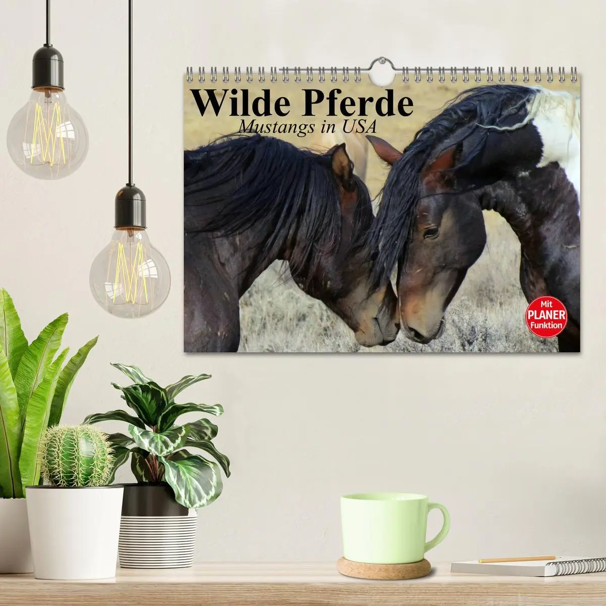 Bild: 9783457996881 | Wilde Pferde. Mustangs in USA (Wandkalender 2026 DIN A4 quer),...
