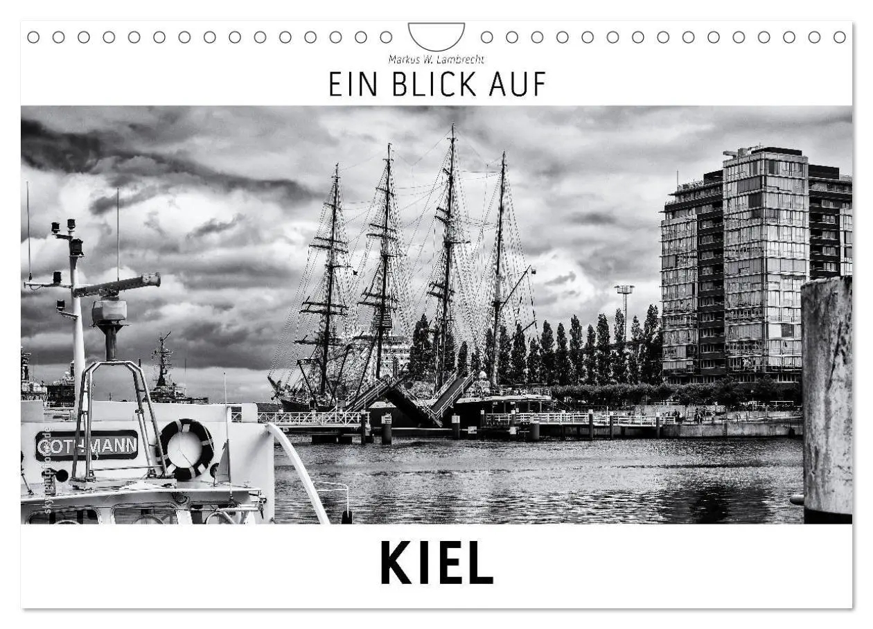 Cover: 9783569866881 | Ein Blick auf Kiel (Wandkalender 2027 DIN A4 quer), CALVENDO...