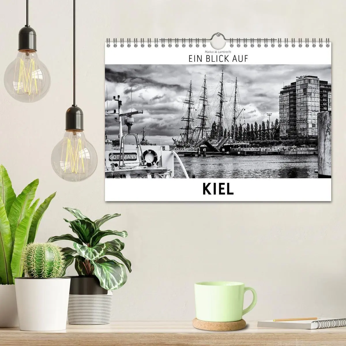 Bild: 9783569866881 | Ein Blick auf Kiel (Wandkalender 2027 DIN A4 quer), CALVENDO...