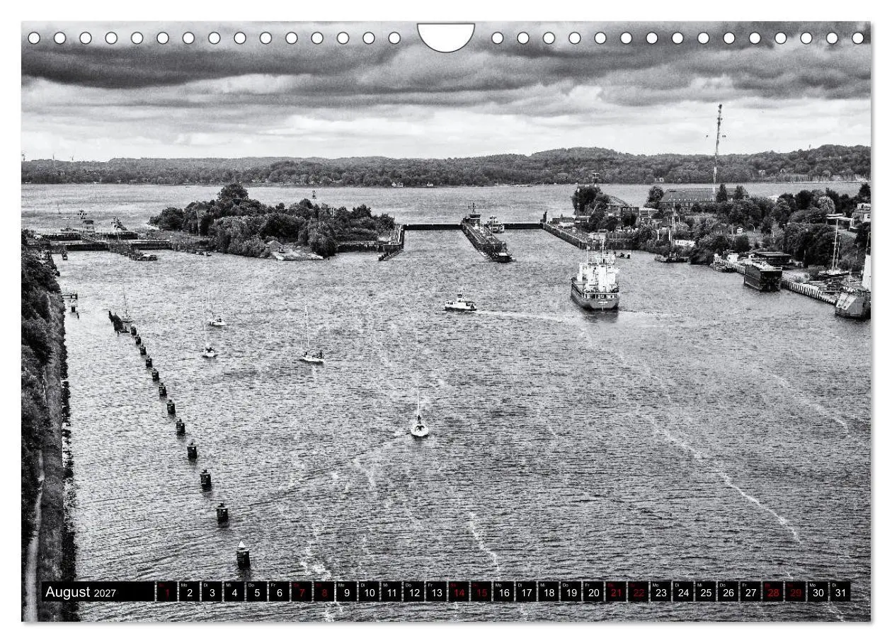 Bild: 9783569866881 | Ein Blick auf Kiel (Wandkalender 2027 DIN A4 quer), CALVENDO...