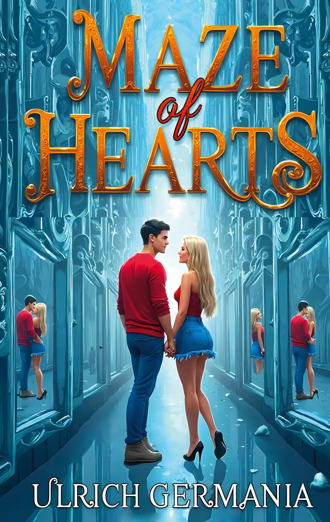 Cover: 9783819266881 | Maze of Hearts | Two Love Stories Set in a Mirror Maze | Germania
