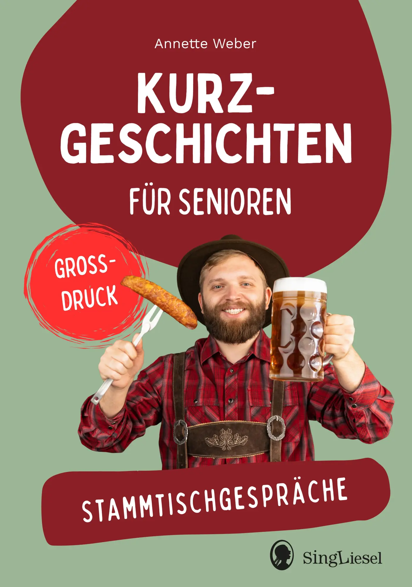 Cover: 9783948106881 | Stammtischgespräche | Kurzgeschichten für Senioren. Großdruck | Weber