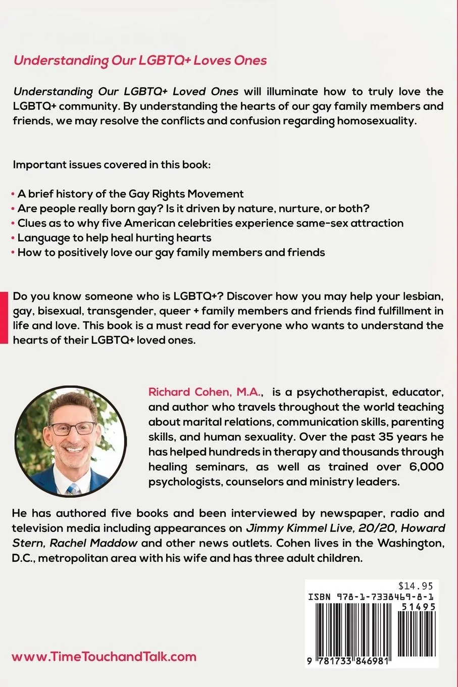 Rückseite: 9781733846981 | Understanding Our LGBTQ+ Loved Ones | Richard Cohen | Taschenbuch